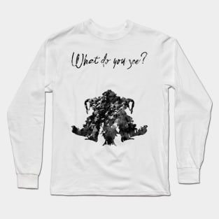 Rorschach inkblot test Long Sleeve T-Shirt